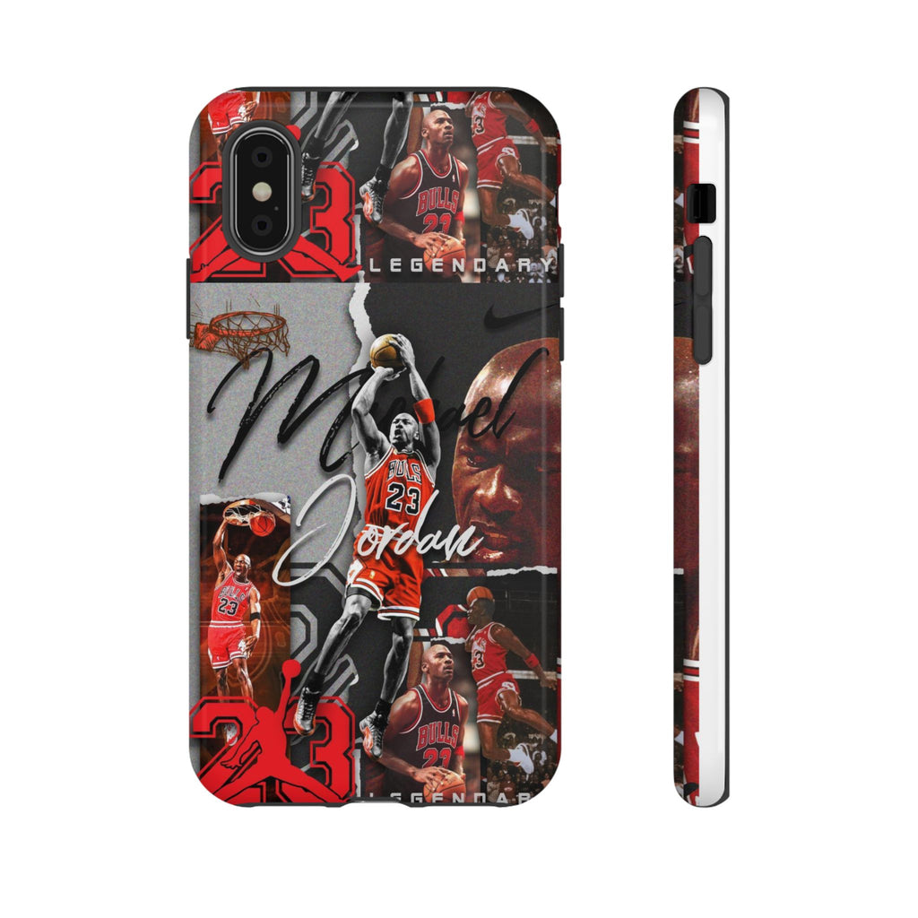 Basketball Phone Case - Michael Jordan Collage, NBA iPhone Case, Sports Fan Gift, Unique Tech Accessory, Basketball Lover Present, Iphone 16