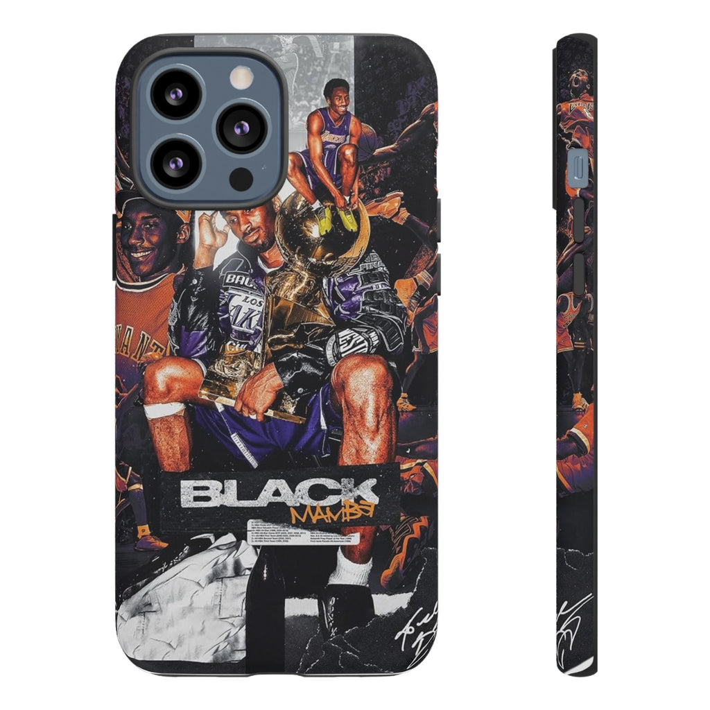 Iphone 16 Kobe Bryant Phone Case - Black Mamba Tribute, Sports Fan Gift, NBA Memorabilia, Basketball Lover's Accessory, Unique Phone Cover