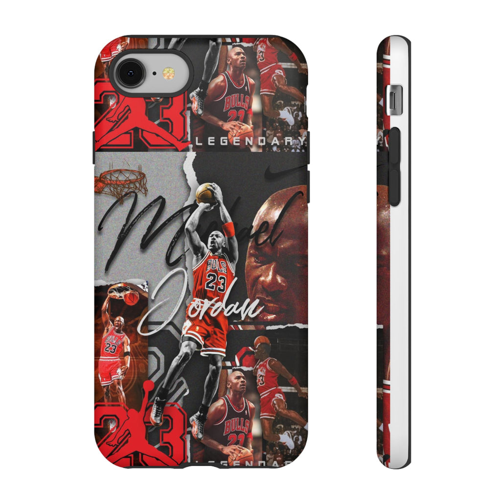 Basketball Phone Case - Michael Jordan Collage, NBA iPhone Case, Sports Fan Gift, Unique Tech Accessory, Basketball Lover Present, Iphone 16